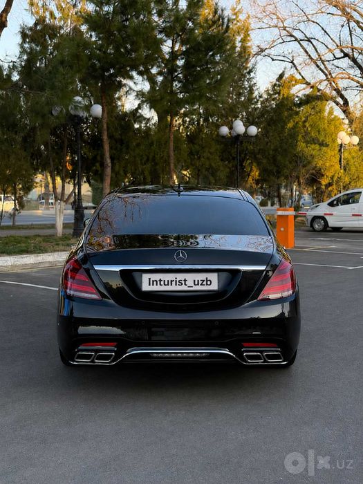Mercedes-Benz S-Class W222 haydovchi bilan | VIP va biznes transfer