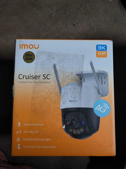 Camera de supraveghere Wireless Imou Cruiser SC IPC-K7FP-8V0N, 8MP, 3840x2160, 8x Digital Zoom, Smart Color Night Vision, Smart Detection,