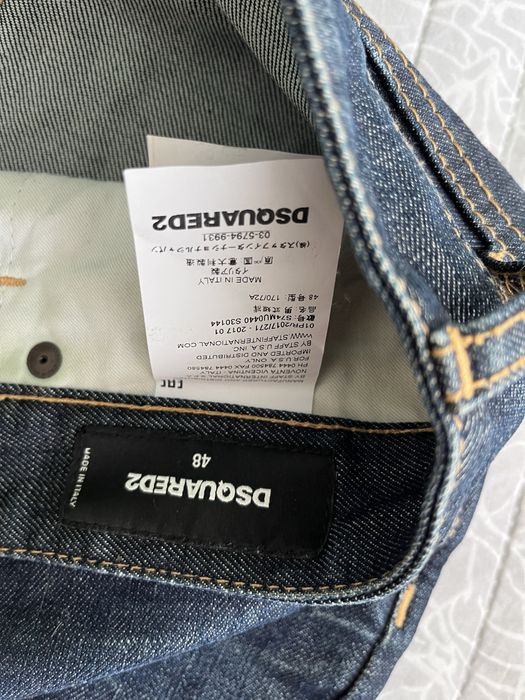 Dsquared2 Jeansshorts Gr. 48 Made in Italy