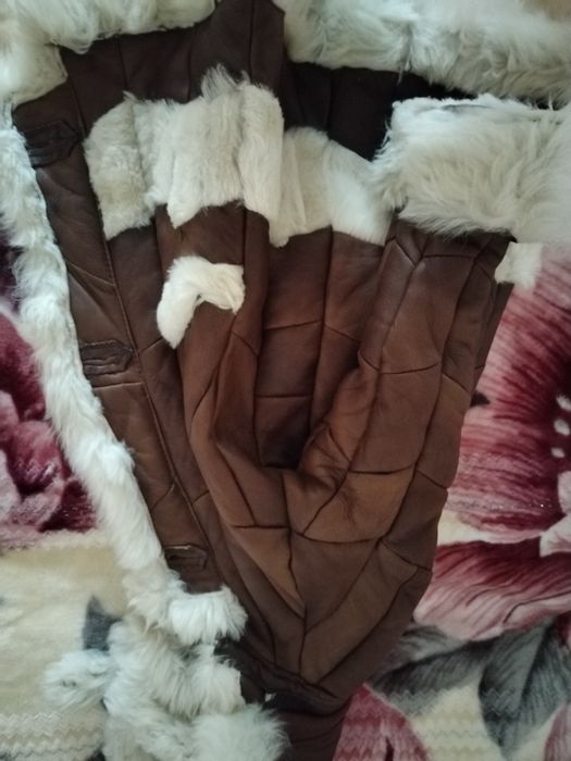 Натуральный детский дублёнка