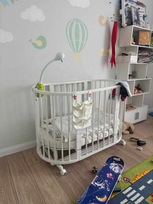 Детская кровать манежка