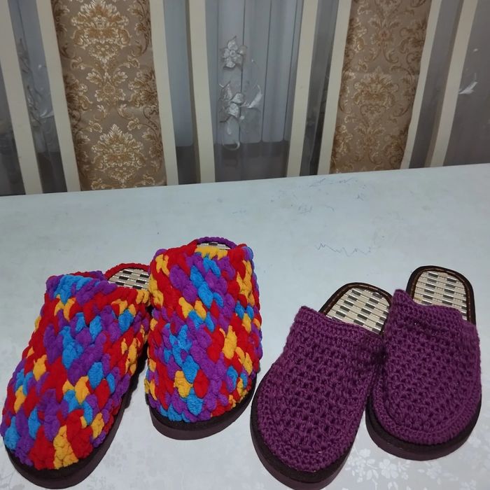 Ручная работа балетки.