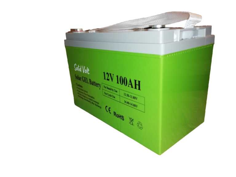 Baterie acumulator 12V / 100 Ah gel solar, cu descarcare lenta