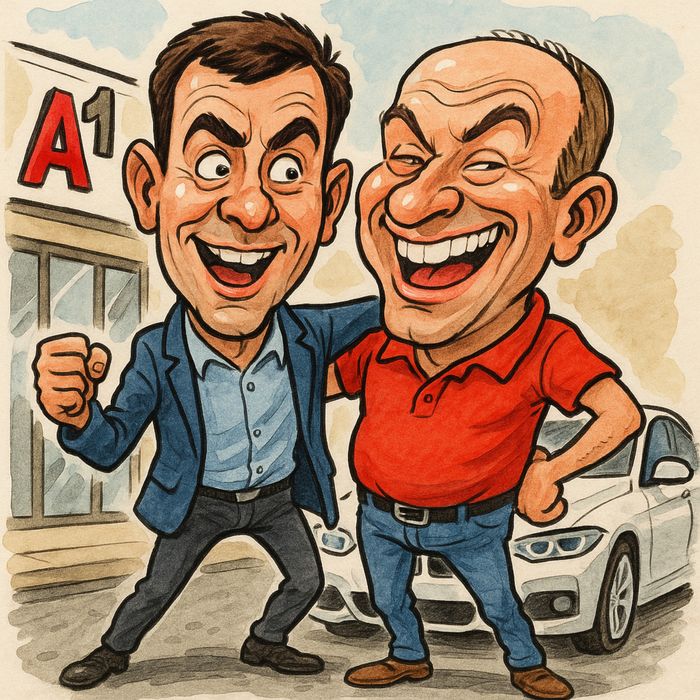 Карикатура по снимка