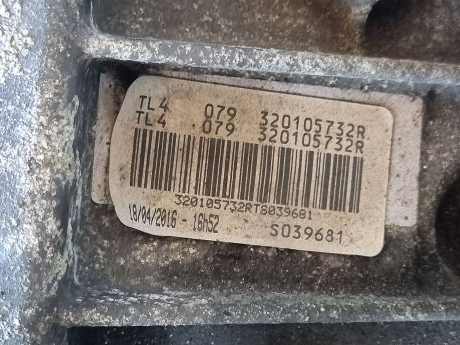 Cutie de viteze manuala Renault Kadjar 1.5 D 2015 - 2018 110CP Manuala 6 Trepte K9K ...