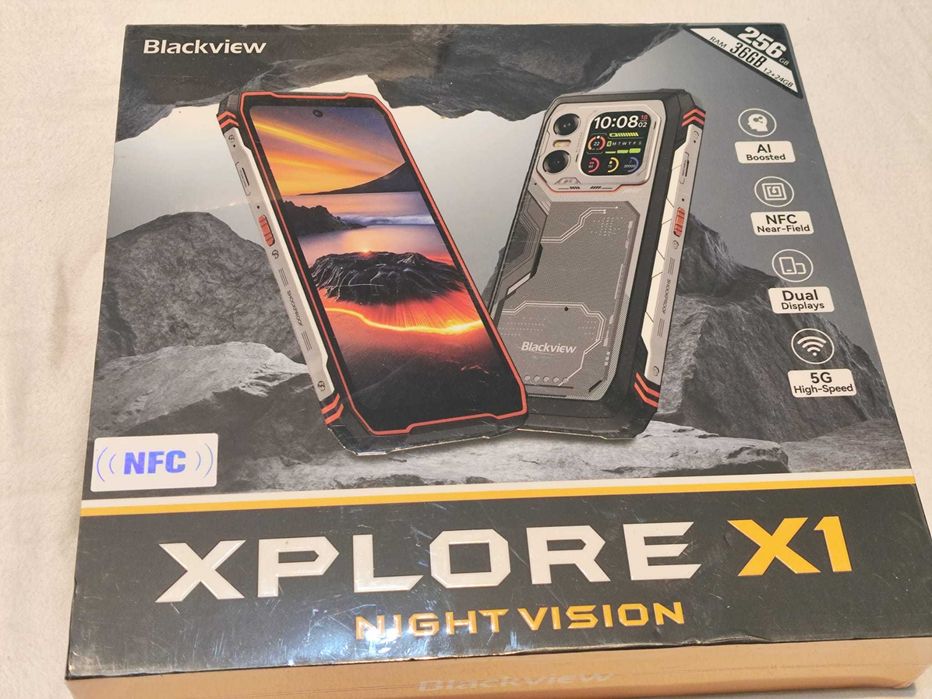 Telefon mobil Blackview XPLORE X1, Dual SIM, 6.78 inch, 256GB, 12GB 5G