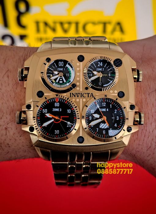 INVICTA Zulu Gold 54 mm, Инвикта нов мъжки часовник