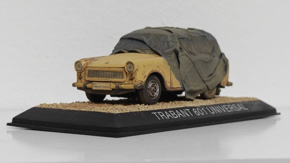 Dioramă Trabant 601