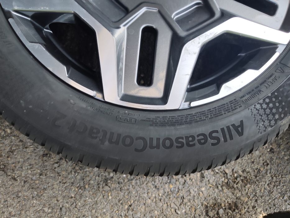 235/55/19" 4бр Continental all season contact 2,dot2624,6-7mm