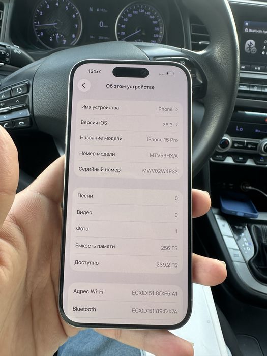 Iphone 15 pro 256гб 81%