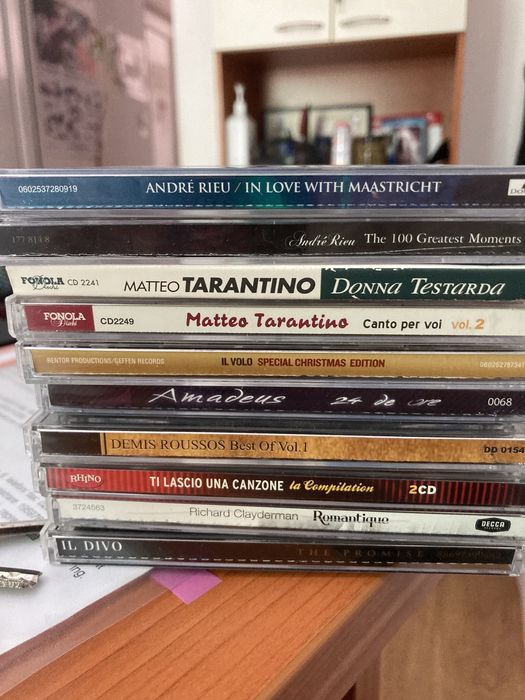 CD, DVD cu musica pop, electro, simfonica, etc