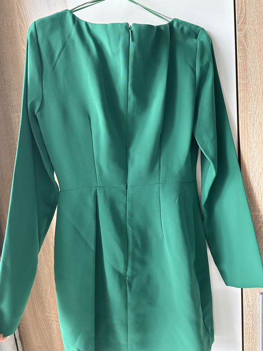 Къса зелена рокля Манго