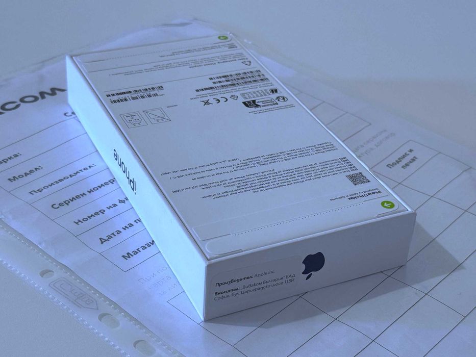 Бартер! Чисто НОВ! iPhone 17 Pro Max Deep Blue (Син)