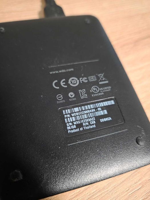 Външен хард диск WD Elements Portable 500 GB, 2.5", USB 3.0, Черен