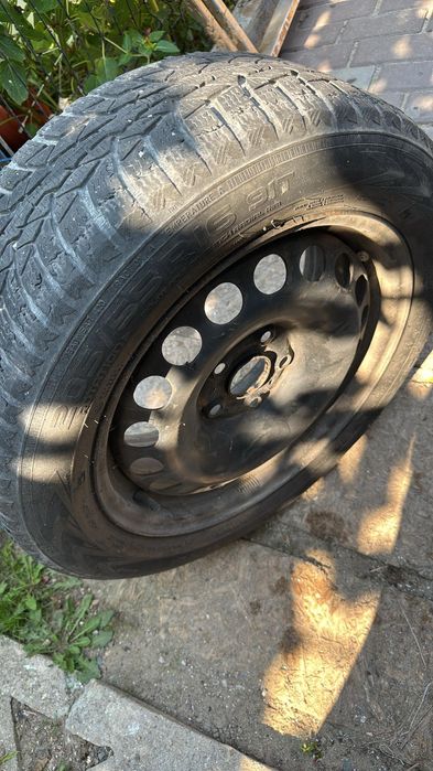 Jante +cauciucuri inarna skoda vw audi seat  205/55r16 5x11