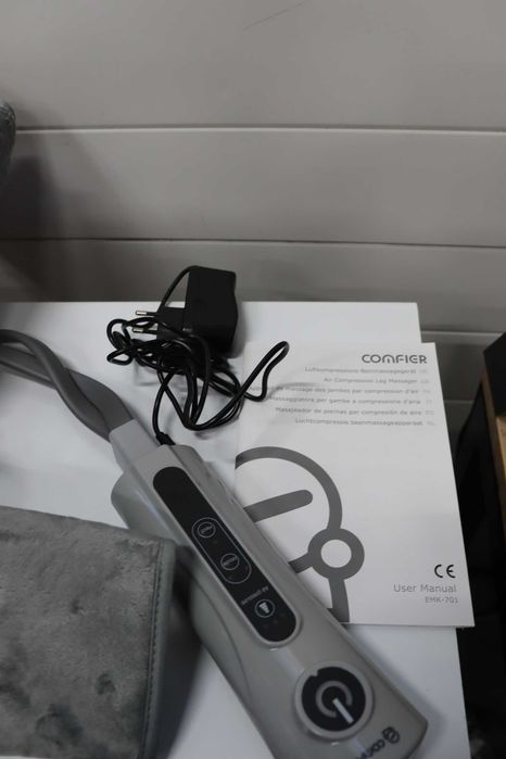 Масажор за крака COMFIER с топлина и компресия, 3 интензитета, 2 режима