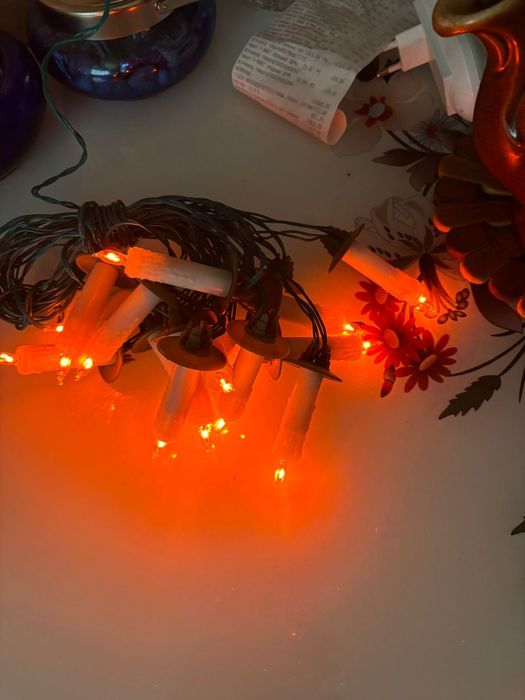 Гирлянды электрические СССР