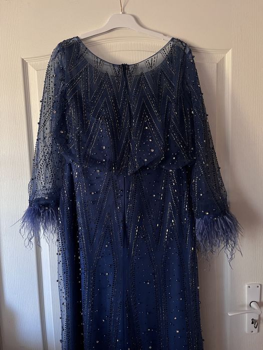 Rochie stralucitoare de nașă/de gală/de revelion