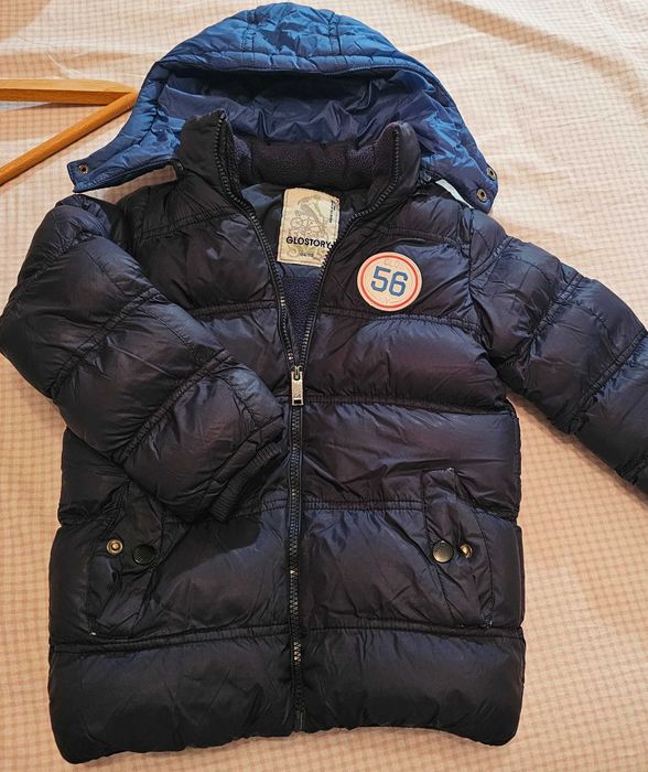 Страхотно зимно яке; яке H&M (6-8г.) и ветровка за момче, 110 рр!