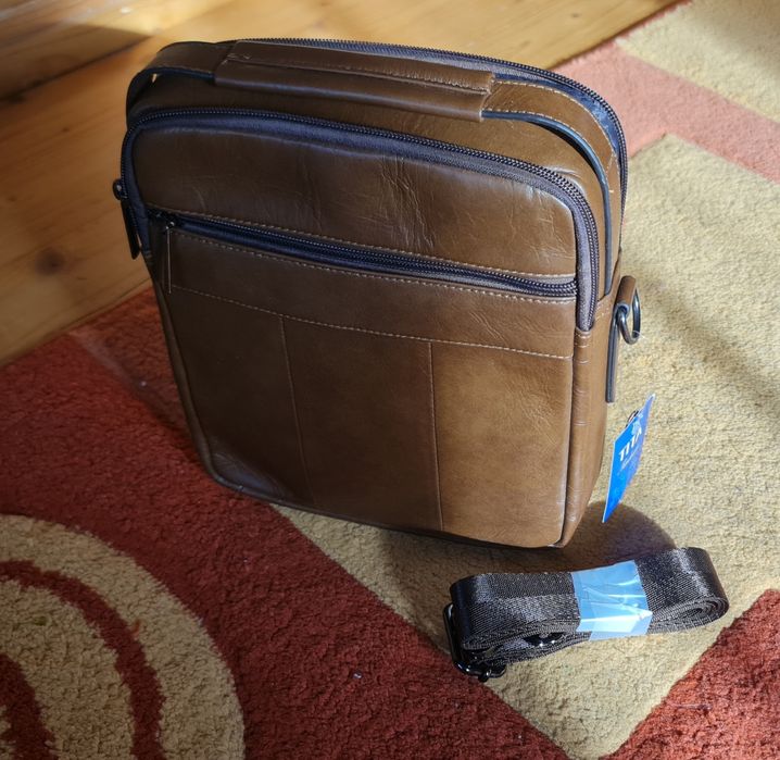 Geanta bărbătească de piele