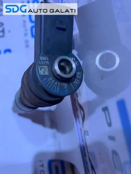Injector Injectoare Probate Testate cu Fisa BMW Seria 1 E87 120 2.0 D 2003 - 2013 Cod 0445110216 7793836 [M7919]