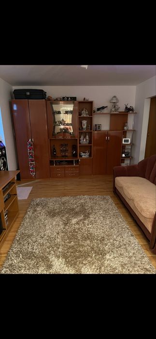 Mobilă living cu lumini + birou, stare foarte bună