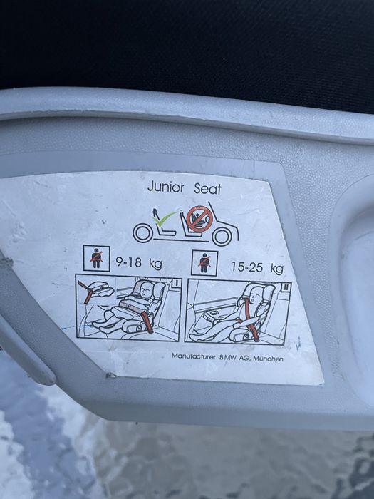Столче за кола BMW Junior Seat Isofix