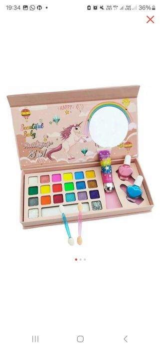 Кукольный домик. Детская косметика.