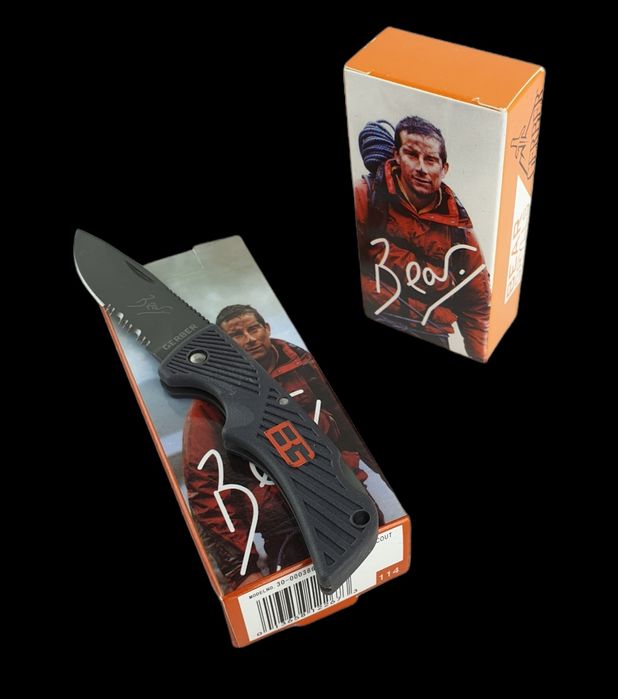 ловен нож тактически GERBER за оцеляване комбинирано острие мега здрав