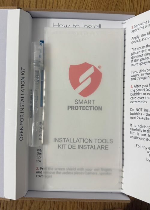 Folii ecran iphone 13 pro max - silicon, SmartProtection