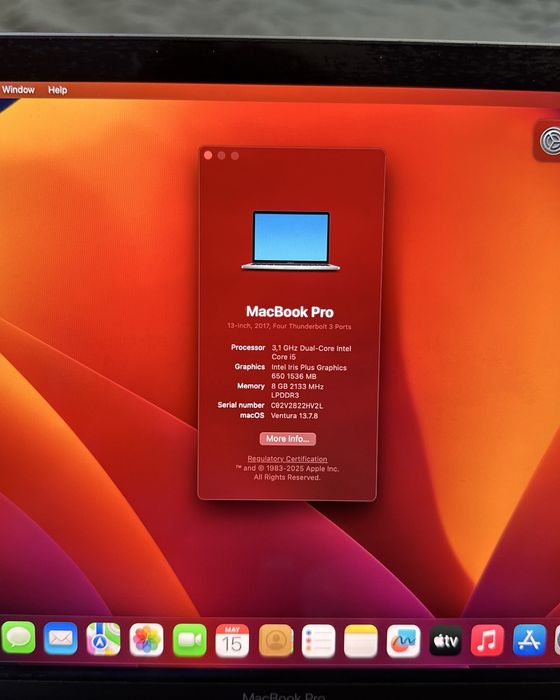 MacBook Pro 2017 TouchBar / Core I5 / макбук про ноутбук