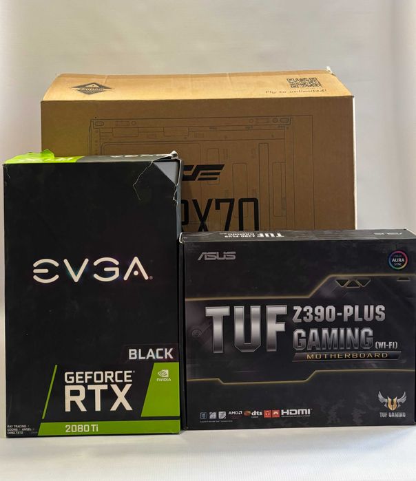 Геймърски компютър Intel Core i7 9700, RTX 2080 Ti 11GB, 16GB ram