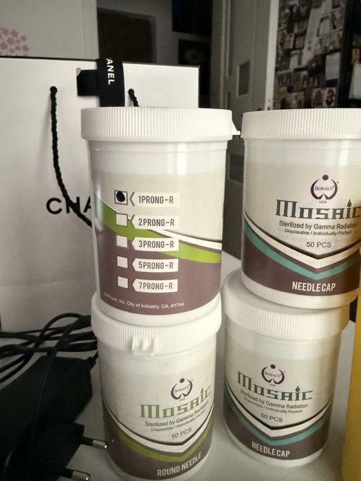 Aparat Mosaic micropigmentare sprâncene/buze cu ace sterile/sigilate