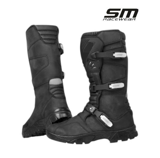 Cizme moto piele Enduro-Atv SM Adventure Long 42, 43, 44, 45, 46 Noi!