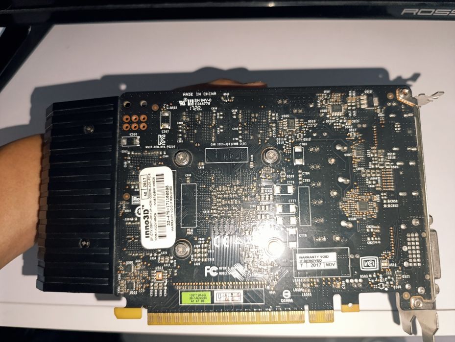 Видеокарта GTX 1050 Ti обмен