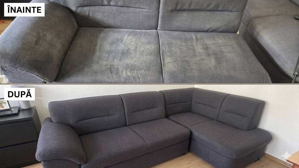 Curatare Profesionala Tapiterii Canapele Saltele Fotolii si interioare auto | Servicii curatenie case vile apartamente