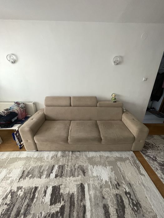 Vand canapea din stofa pentru living / sufragerie