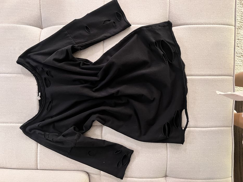 Oversize черна рокля