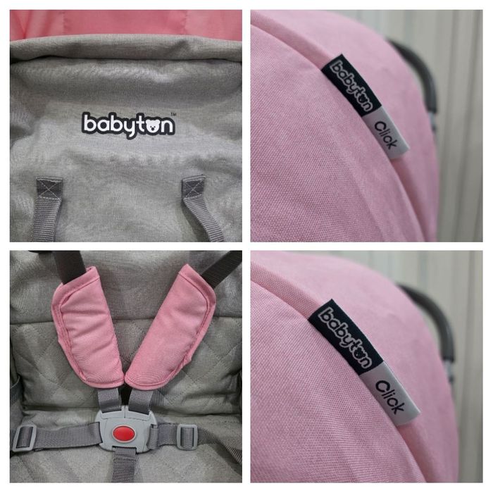 Babyton click чемодан детская коляска