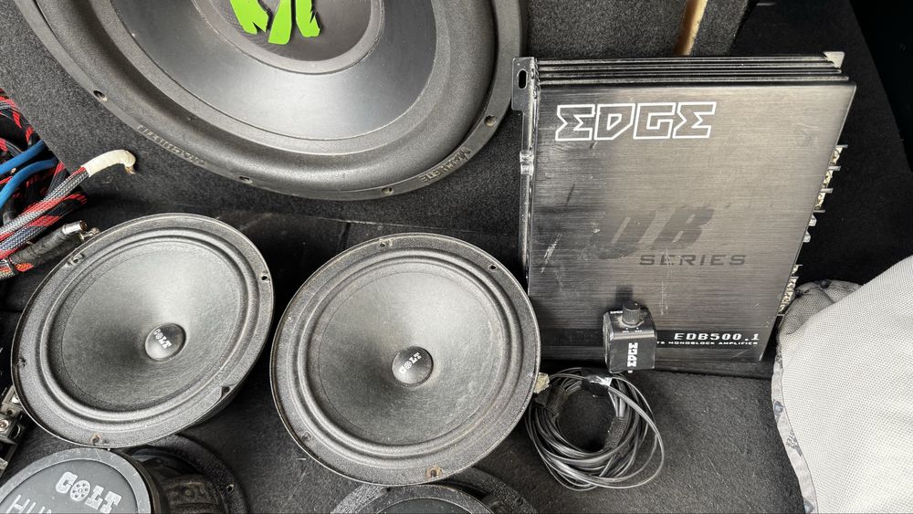 Продаю комплектом Автозвук