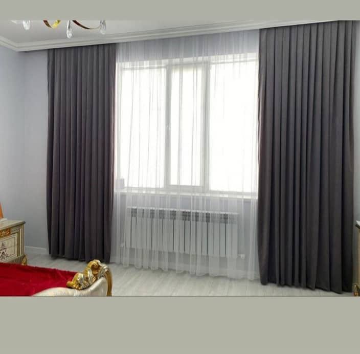 Штор тюлимен бирге 15.000