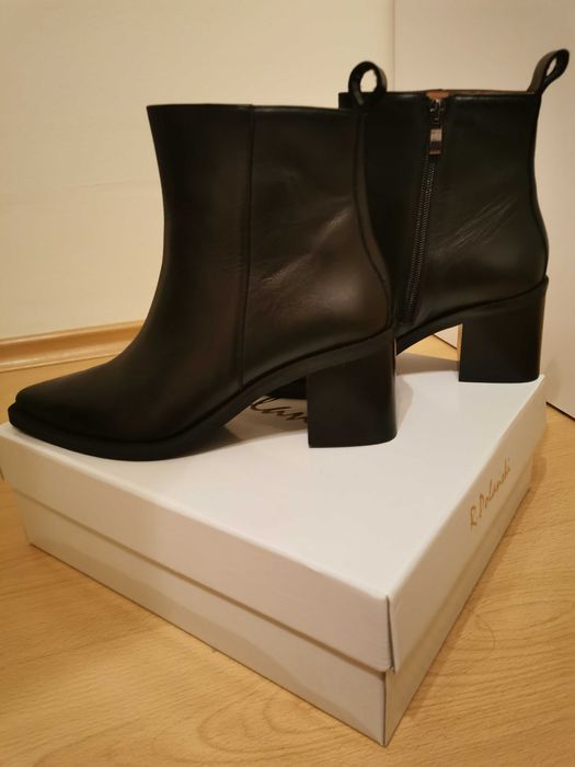 Дамски боти R. Polanski, естествена кожа.