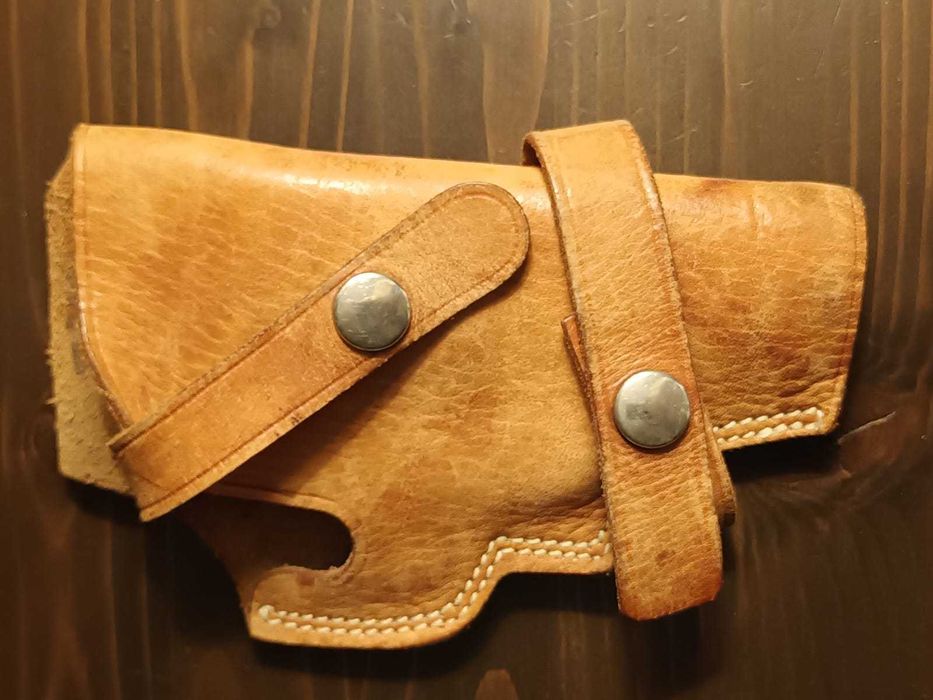 Toc piele pistol