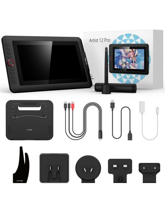 Tableta grafica XP-PEN Artist 12 Pro, 11.6" FHD, TILT, 8192 niveluri p