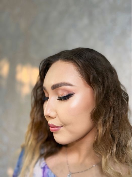 Макияж и локон!!