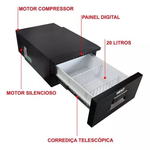 Автохолодильник в спальник для фур