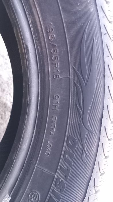 Комплект зимних шин,195×55×16