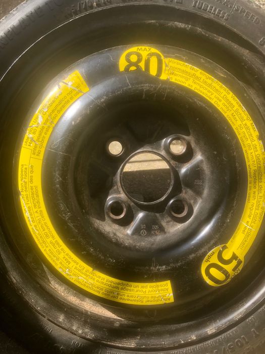 Резервна гума с джанта /Патерица/, continental 105/70 r 14