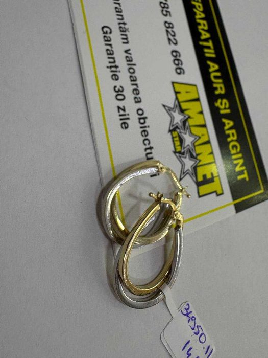 Cercei aur 14k 2.40gr (ctg)