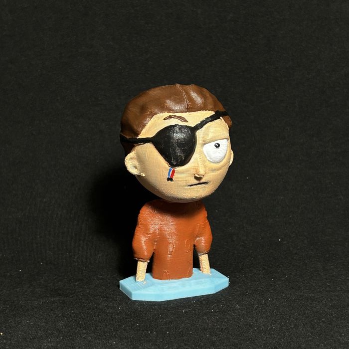 Rick si Morty figurina 3D